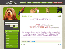 Tablet Screenshot of happy-feet.cz